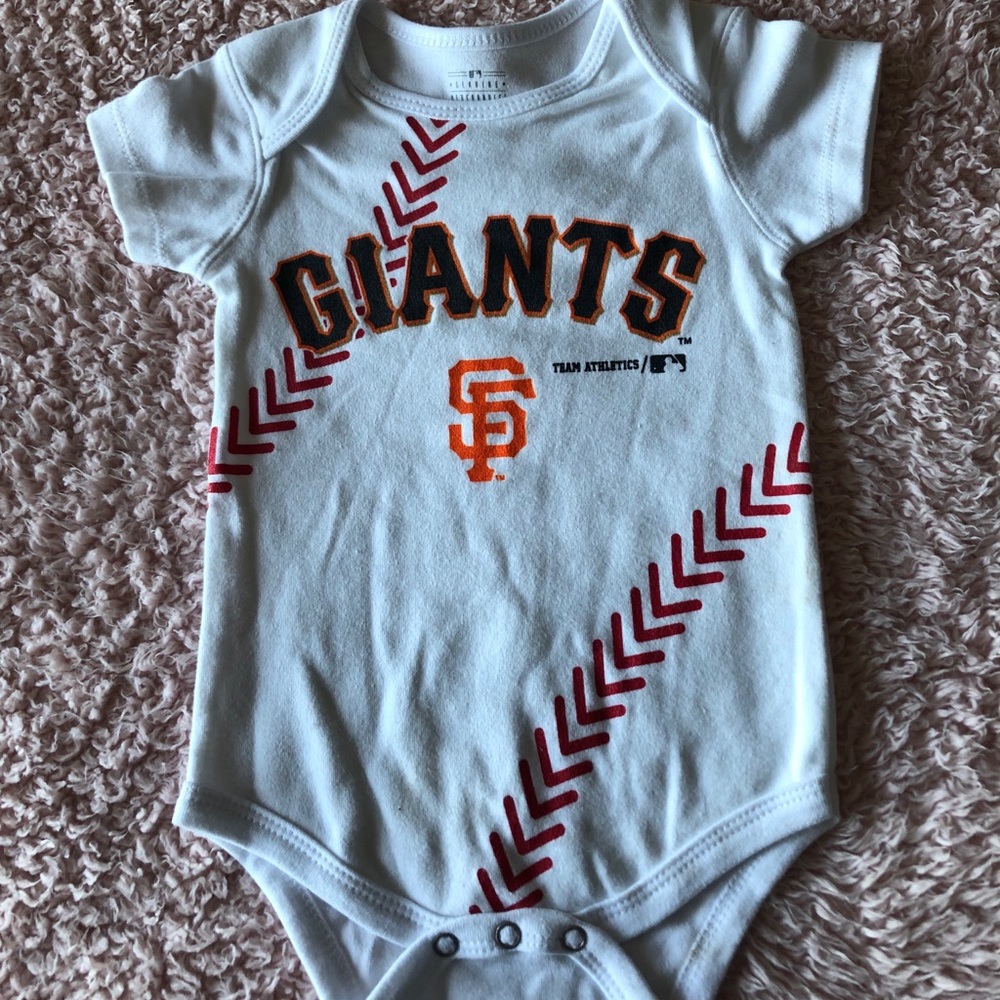 Official Giants MLB Infant Bodysuit